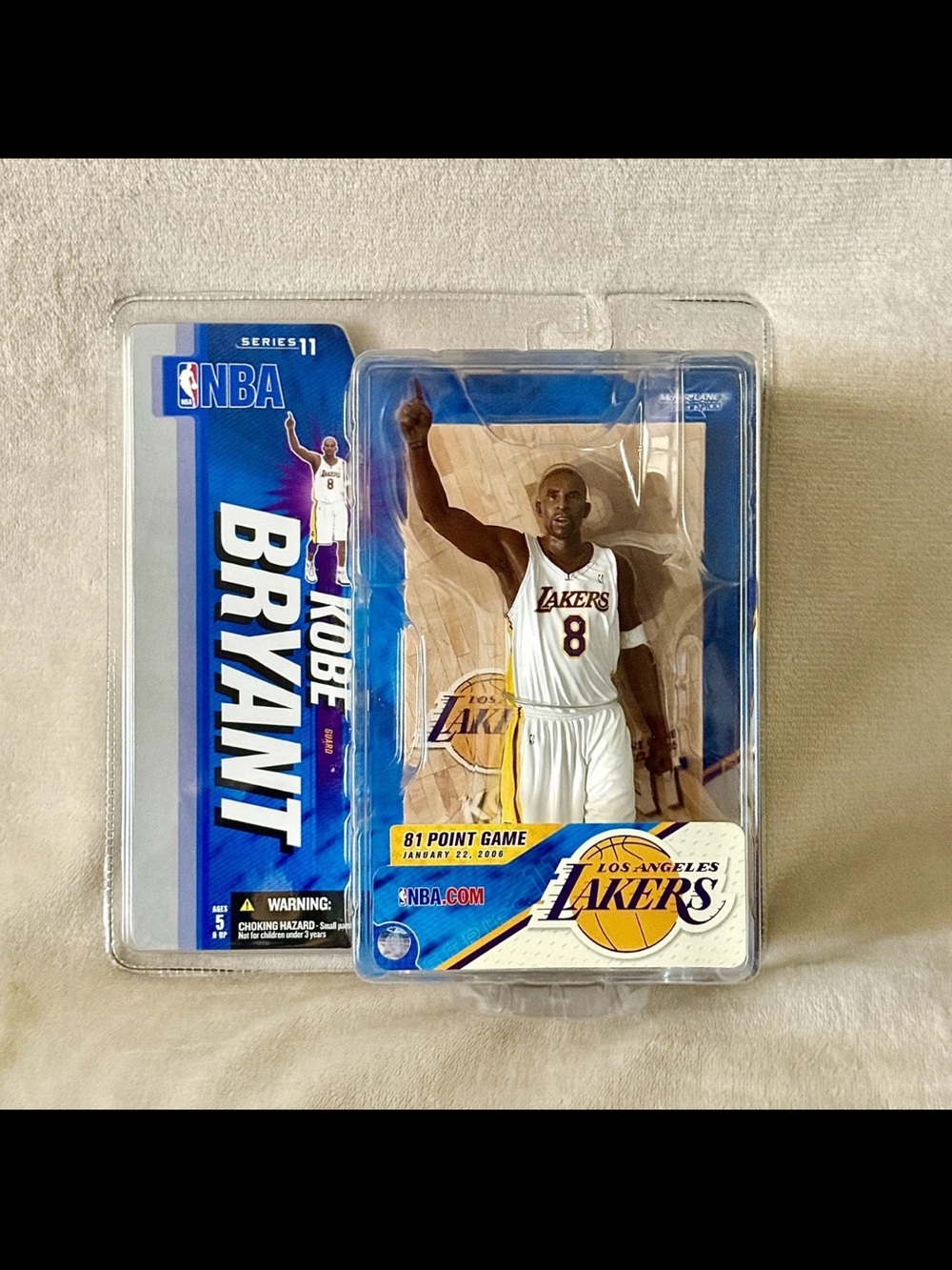 Kobe Bryant Mcfarlane NBA figure 81 point game rare! New in box